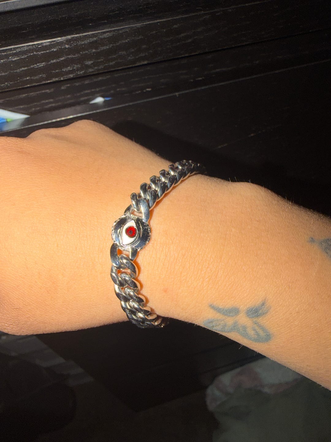 Customer photo review of EVIL EYE BRACELET