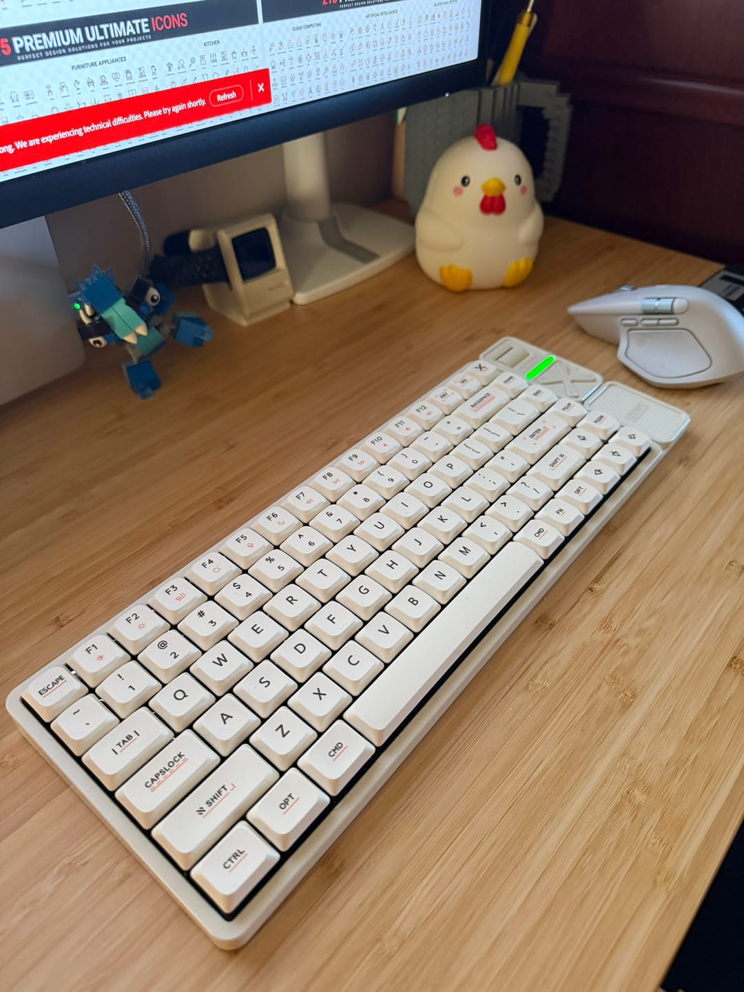 Customer photo review of IQUNIX Magi65 Aluminum Low Profile Mechanical Keyboard