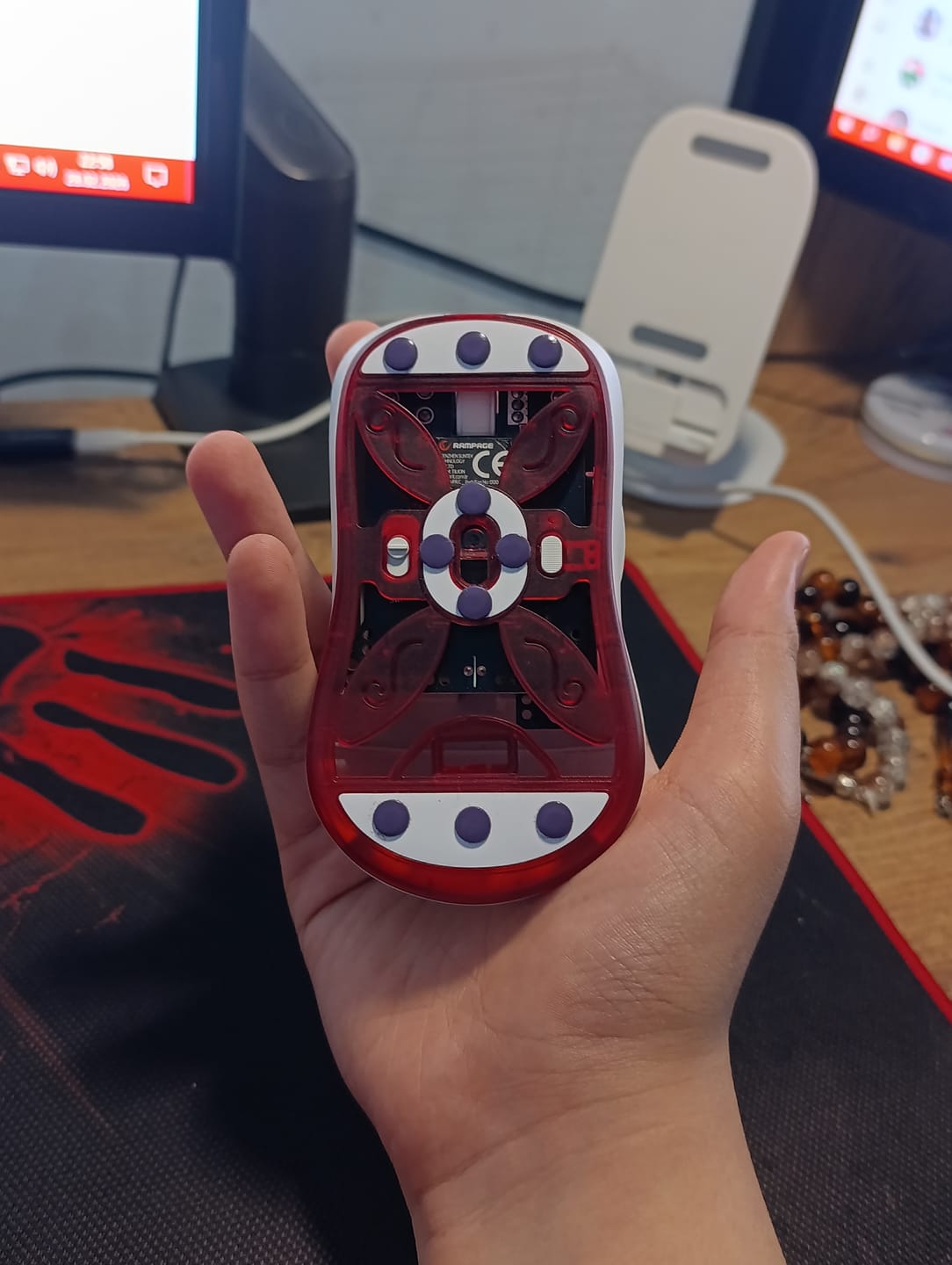 Customer photo review of Air Dots Hoverpad V3 Mouse Skate