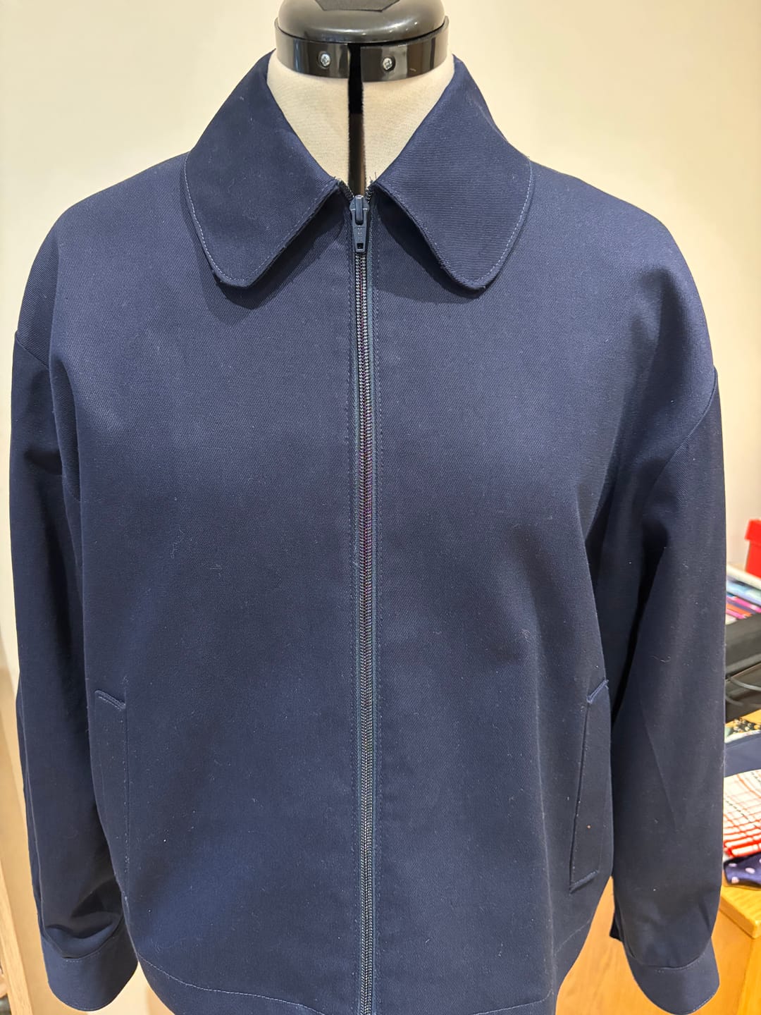 Customer photo review of Plain Cotton Drill Fabric