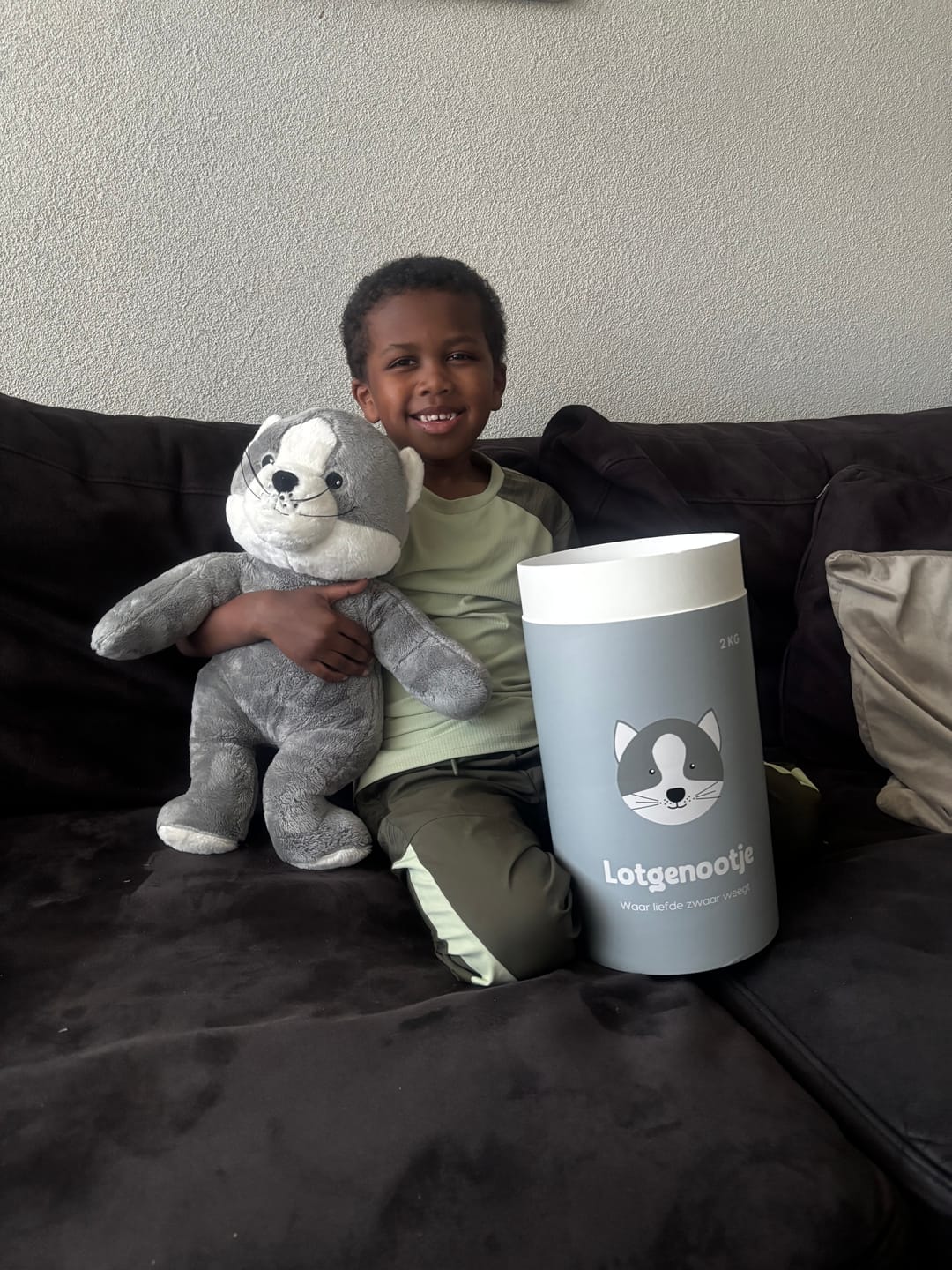 Customer photo review of Lotgenootje Kat 2kg