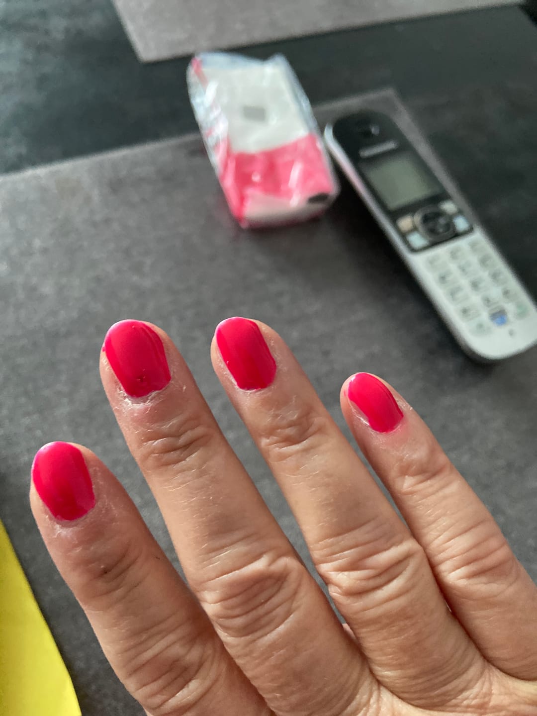 Customer photo review of 3in1 UV Nagellack - Hema frei - 90052 - Einhorn glitter