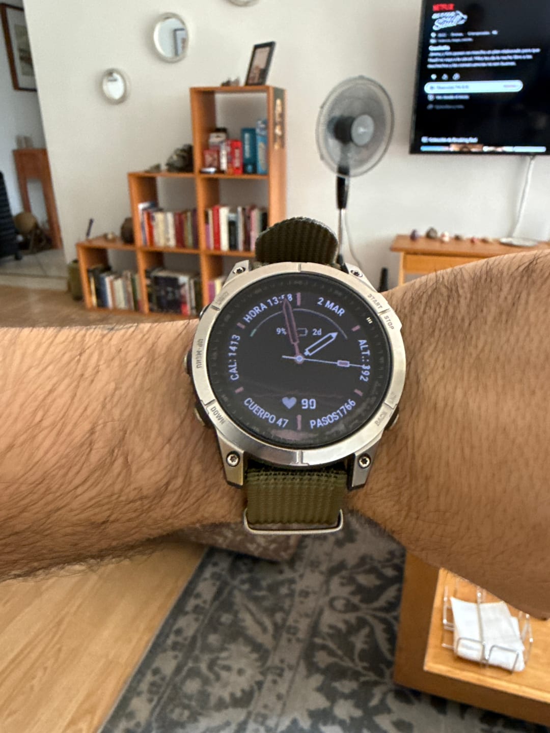 Customer photo review of Correa Nato Dando La Hora Verde