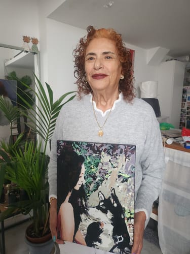 Customer photo review of צביעה לפי מספרים בעיצוב אישי