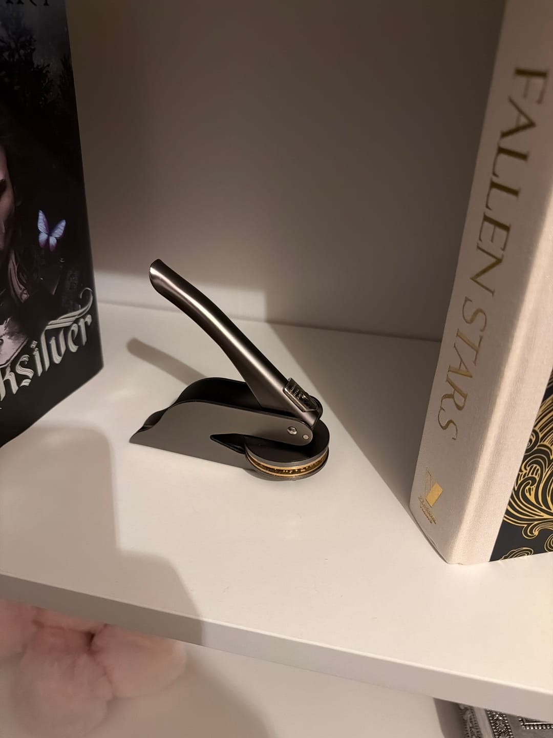 Customer photo review of Custom Book Embosser