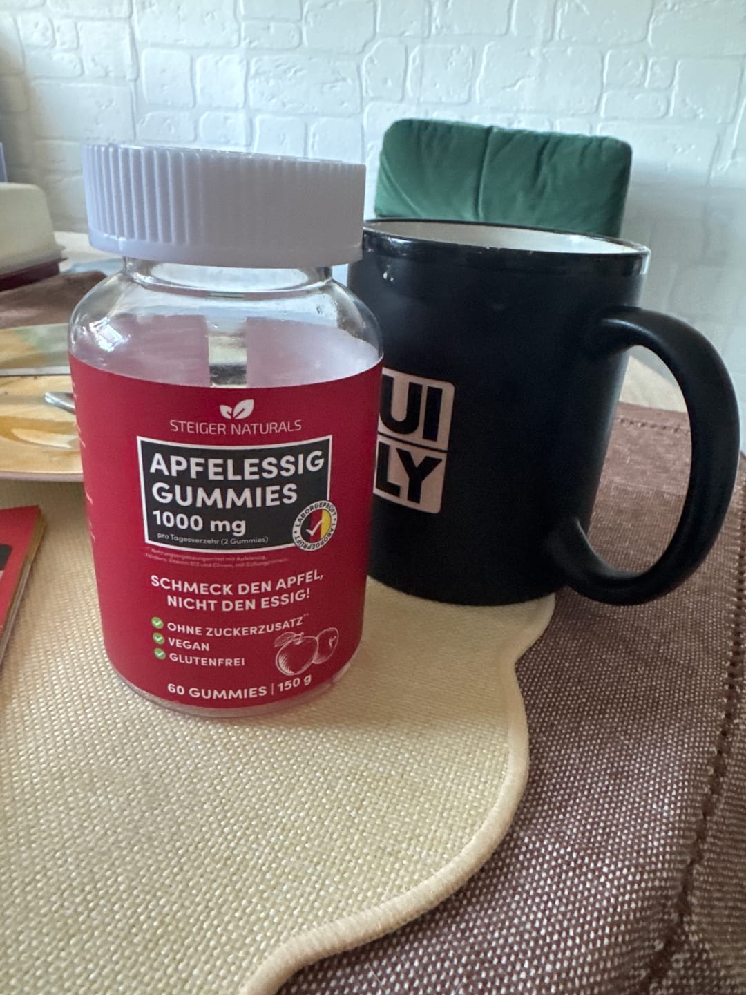 Customer photo review of Apfelessig Gummies