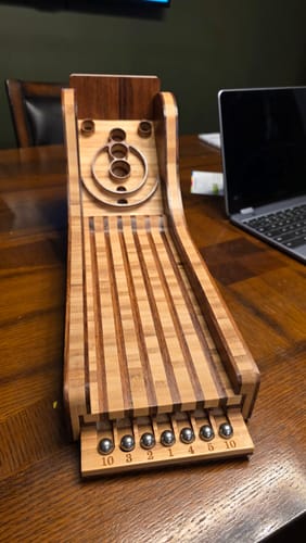 Customer photo review of Mini Skeeball Table Digital File
