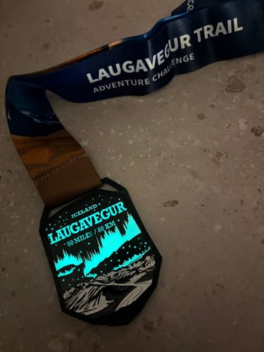 Customer photo review of Laugavegur Trail Virtual Challenge
