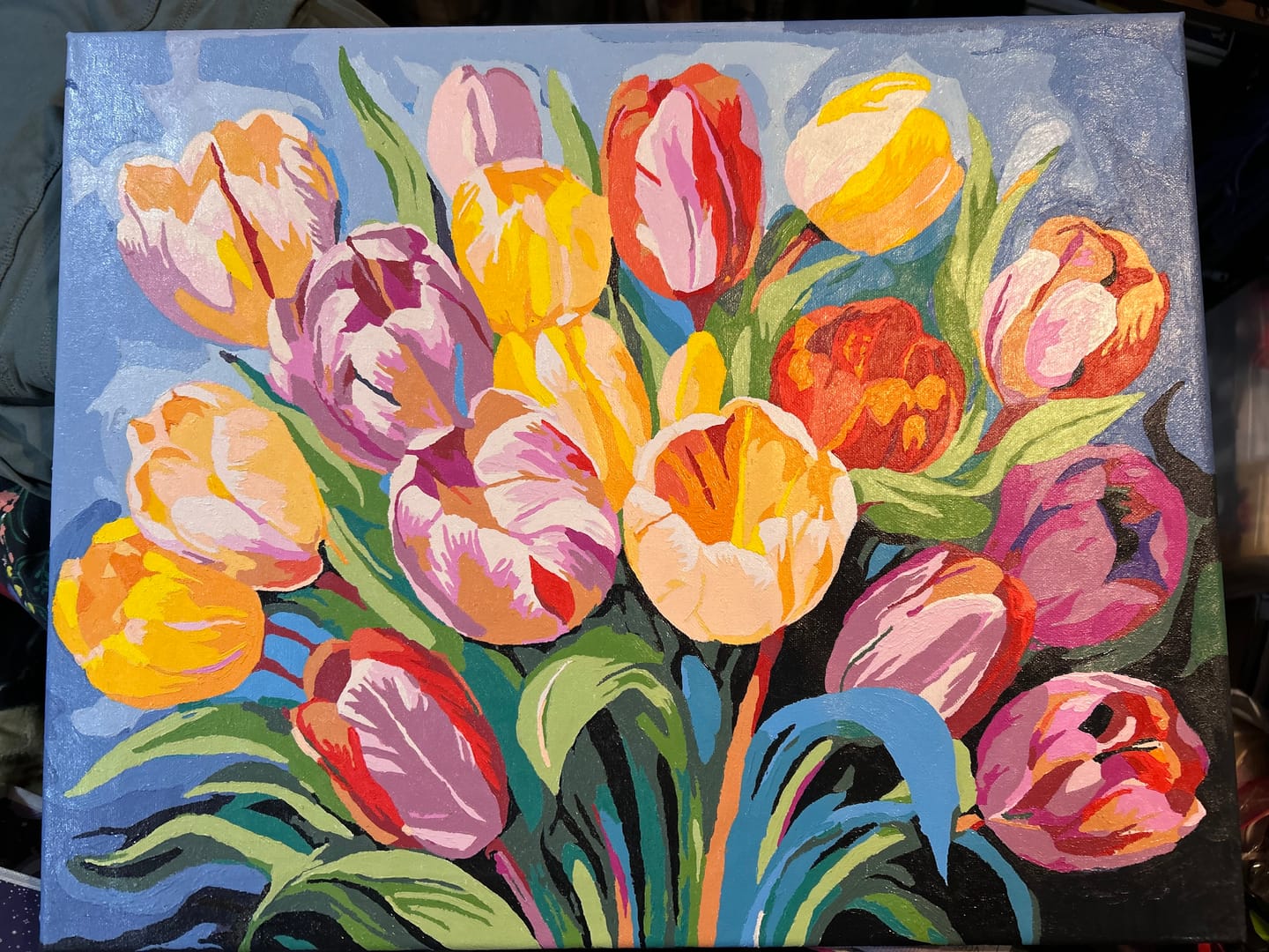 Customer photo review of Vibrant Tulip Medley