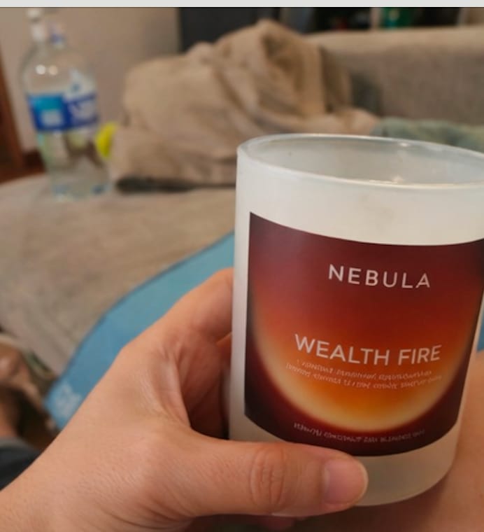 Customer photo review of Wealth Fire Candle