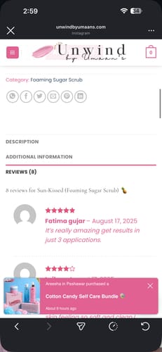 Customer photo review of O.TWO.O HIGH COVERAGE LIQUID CONCEALER