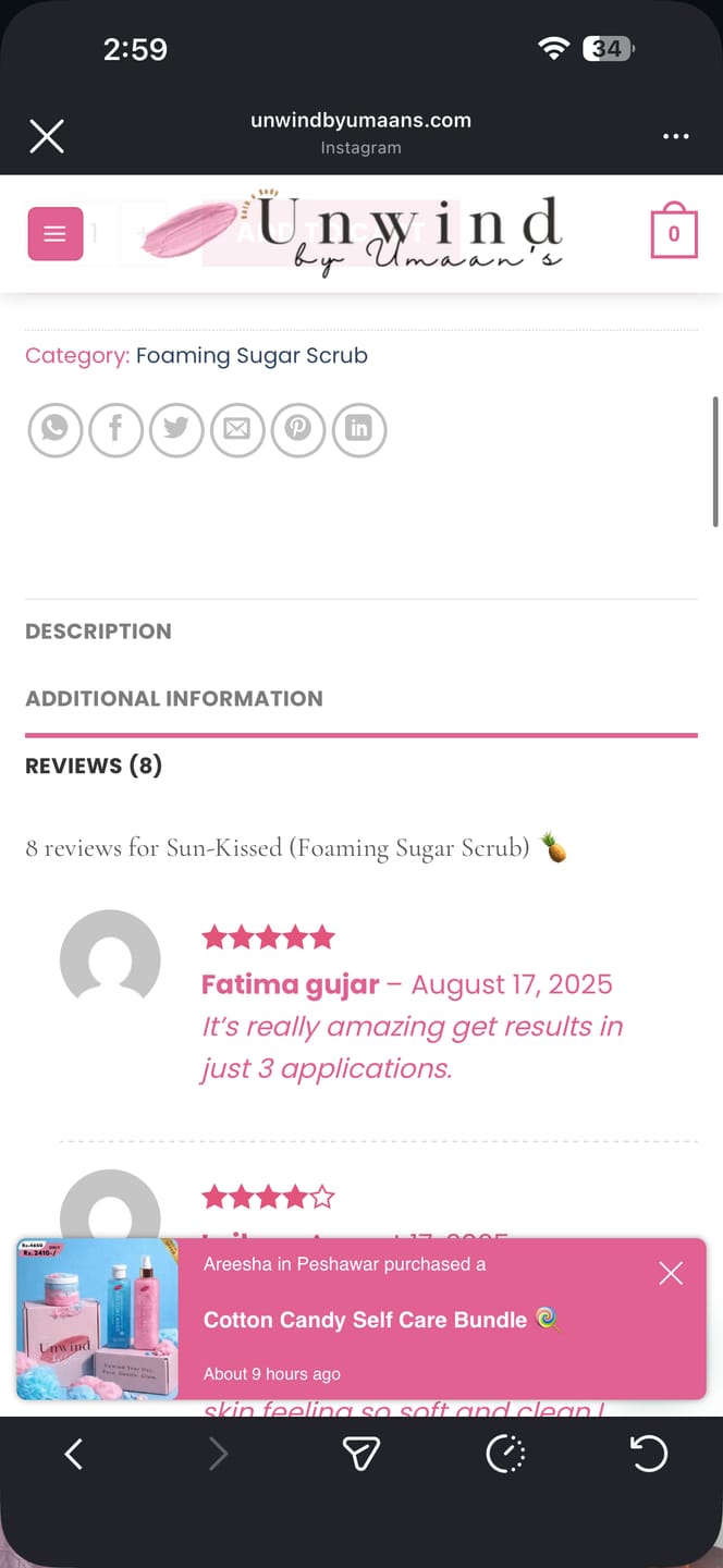 Customer photo review of O.TWO.O HIGH COVERAGE LIQUID CONCEALER