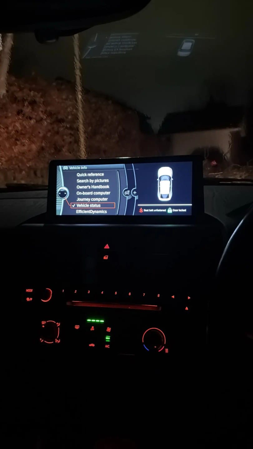 Customer photo review of BMW 1 / 2 Series | F20/F21/F22/F23/F45 | 10.25"/12.3" Linux CarPlay/Android Touchscreen Display | 2012 - 2016