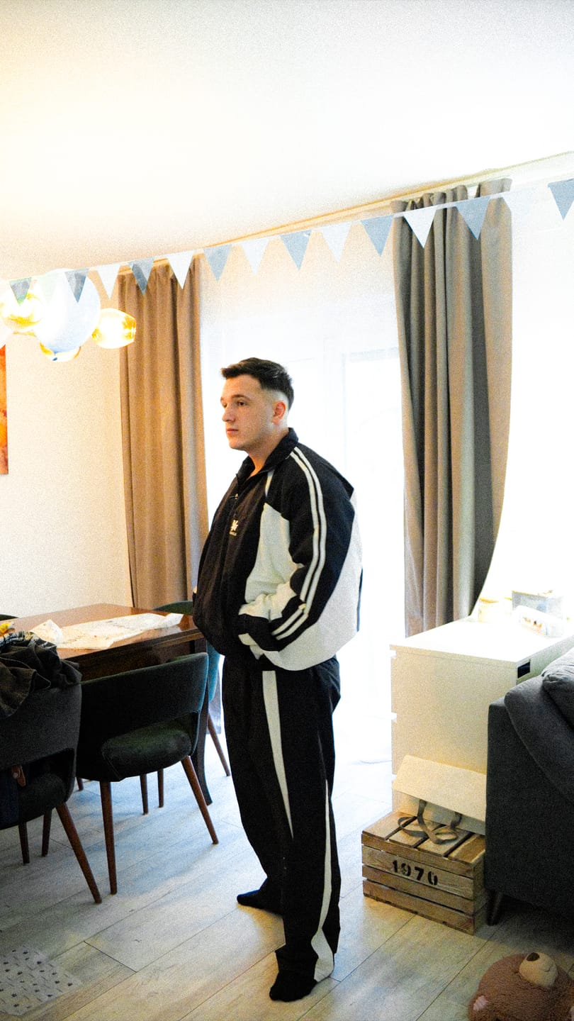 Customer photo review of 2057 - Fight Week Tracksuit Pants