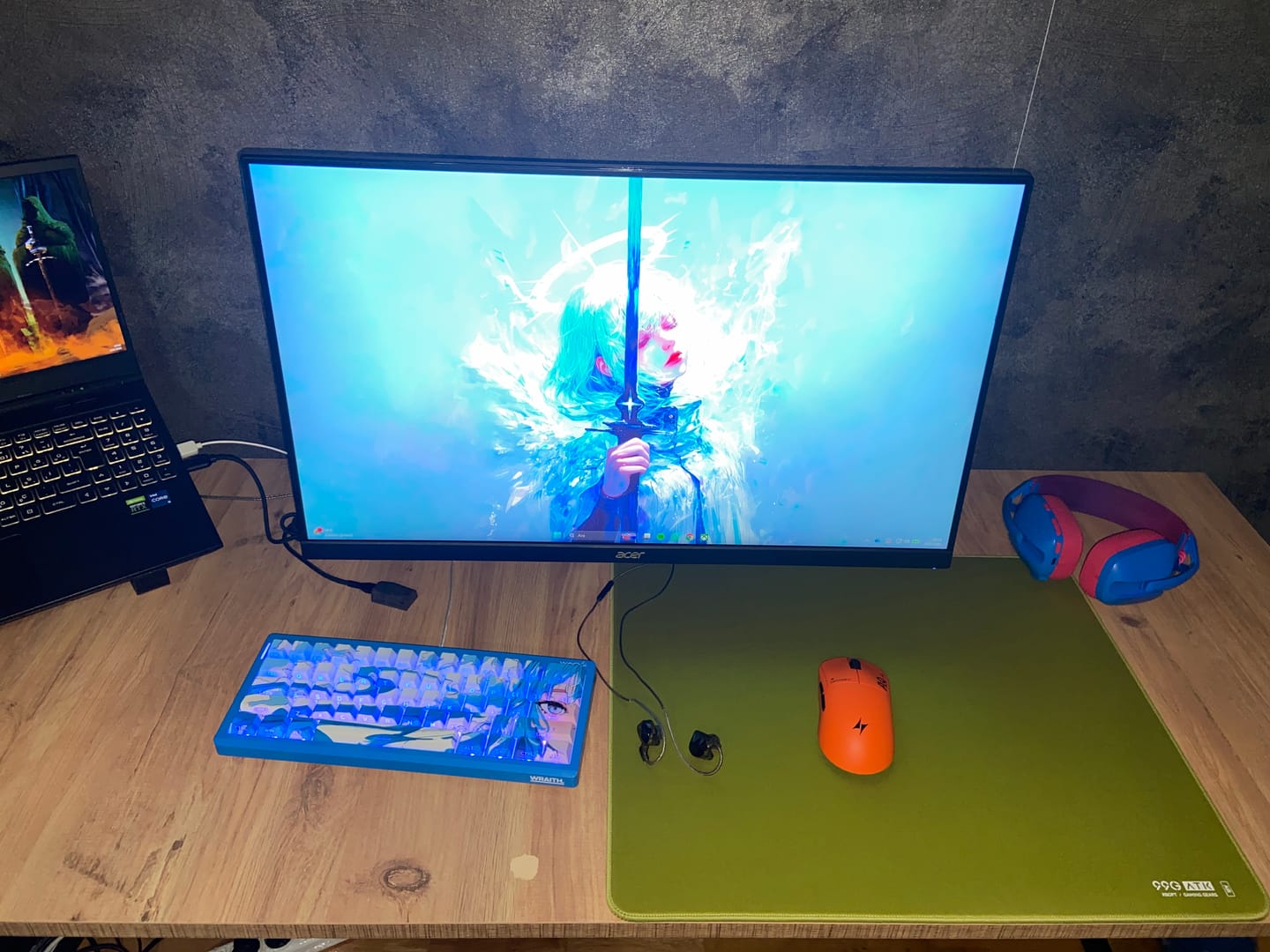 Customer photo review of ATK 99G Mousepad
