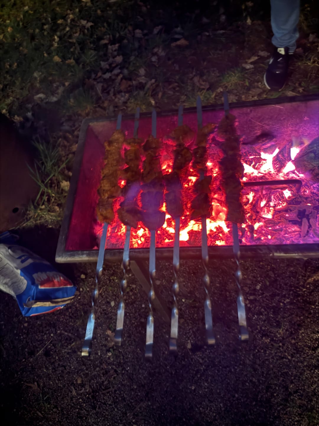 Customer photo review of Schweine-Schaschlik BBQ – süß-rauchige Marinade mit Honig | mySchaschlik
