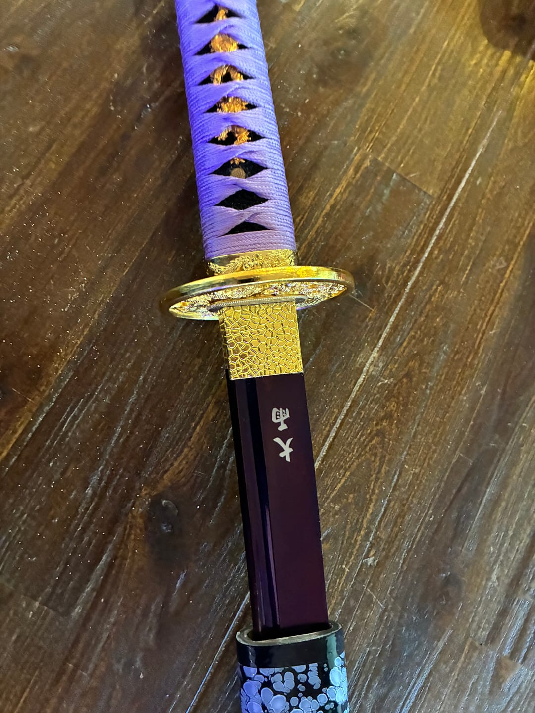 Customer photo review of Custom Your Own Katana