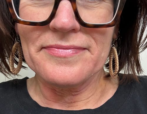 Customer photo review of Beachy Teardrop Dangles