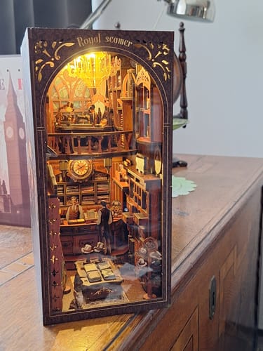 Customer photo review of Royal Seamer DIY Book Nook Kit - Sew your tale