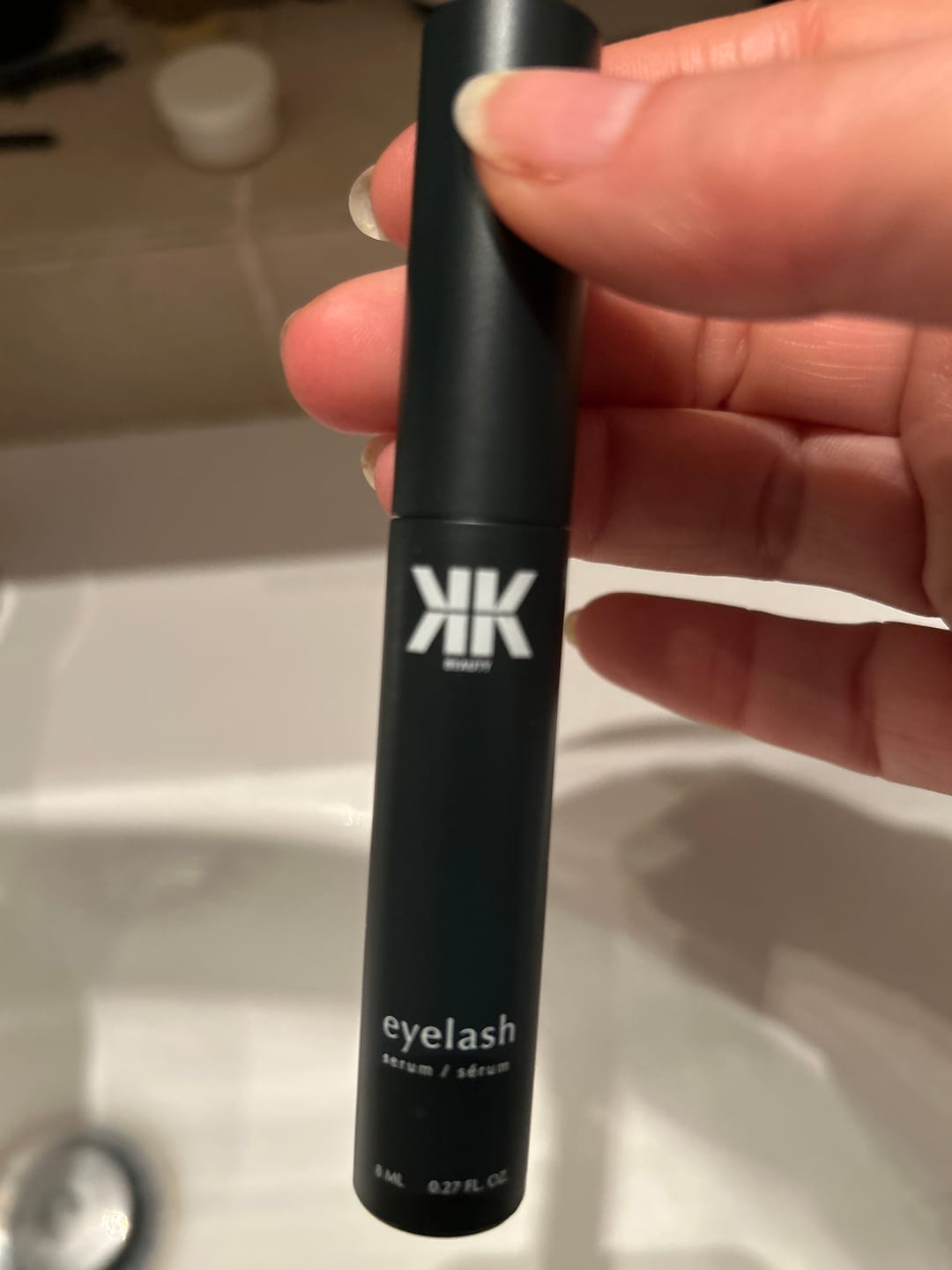 Customer photo review of Wimpernserum