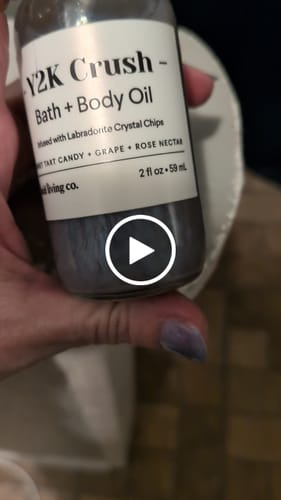 Customer video review of Limited Edition Y2K Crush Bath & Body Oil
