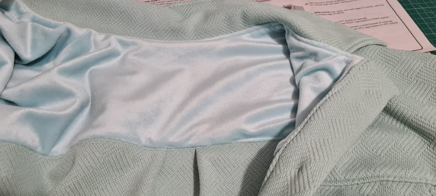 Customer photo review of Plain Microfibre Fleece Fabric