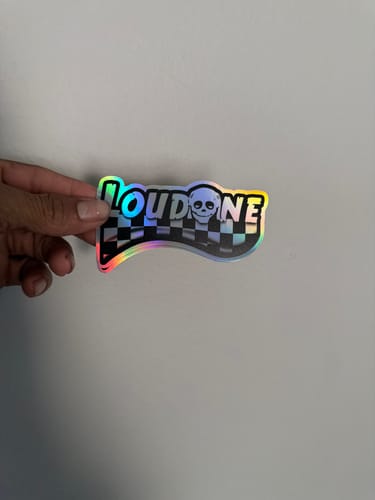 Customer photo review of Holographic Stickers