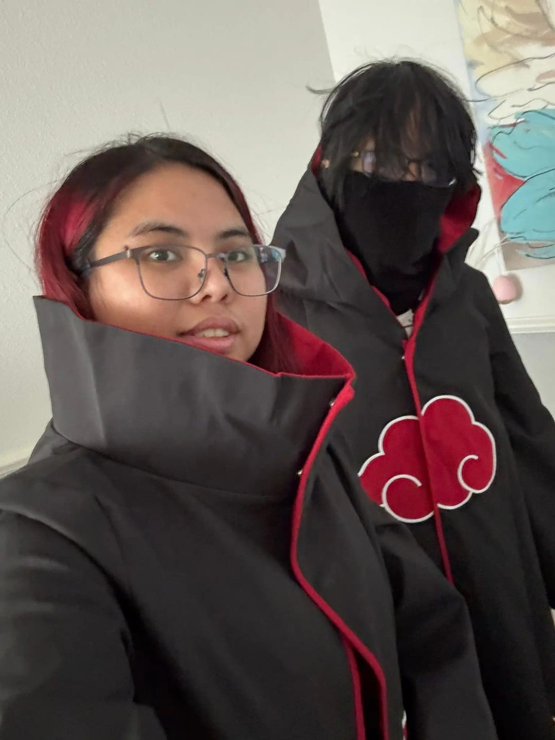 Customer photo review of Akatsuki Cloak - Uchiha Brothers Naruto Cosplay
