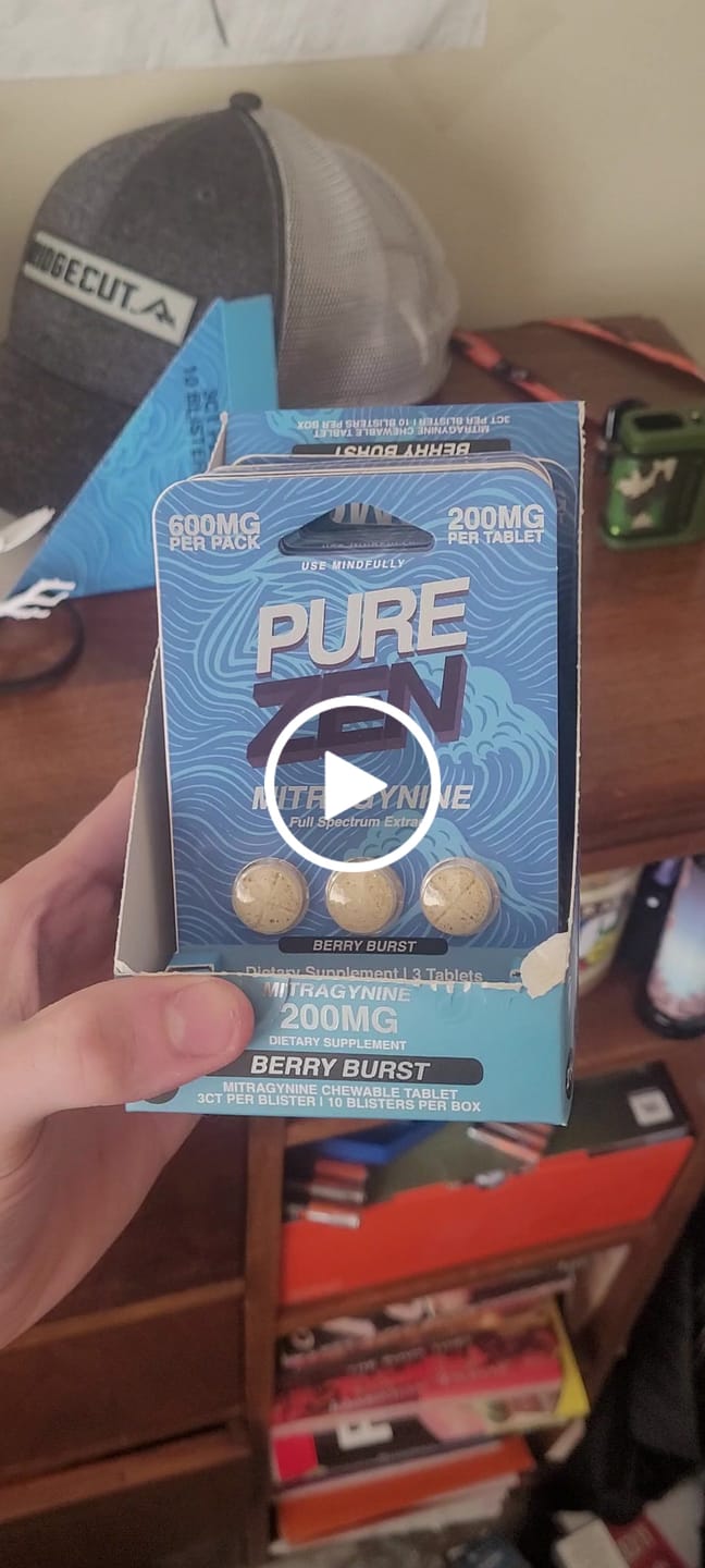 Customer video review of PURE ZEN 200MG Extract (Berry Burst)