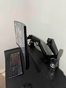 Customer photo review of Hareketli Monitör Kolu 2026 Ergonomik Gazlı