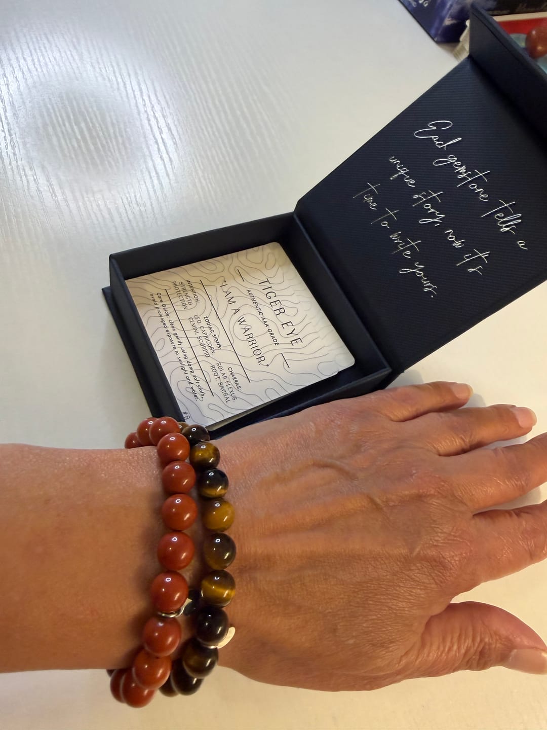 Customer photo review of Protection Bracelet Pack
