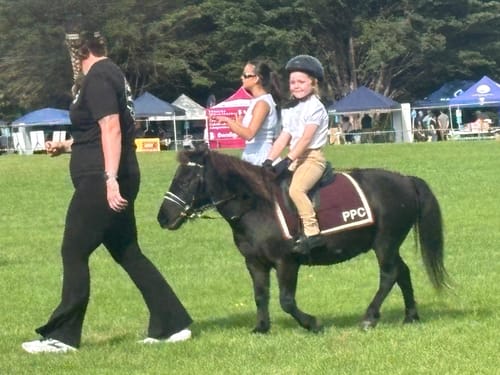 Customer photo review of Cara Girls White Ruffle Equestrian Competition Show Shirt