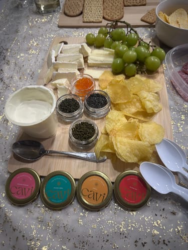 Customer photo review of CAVI's Beginner Tasting Kit