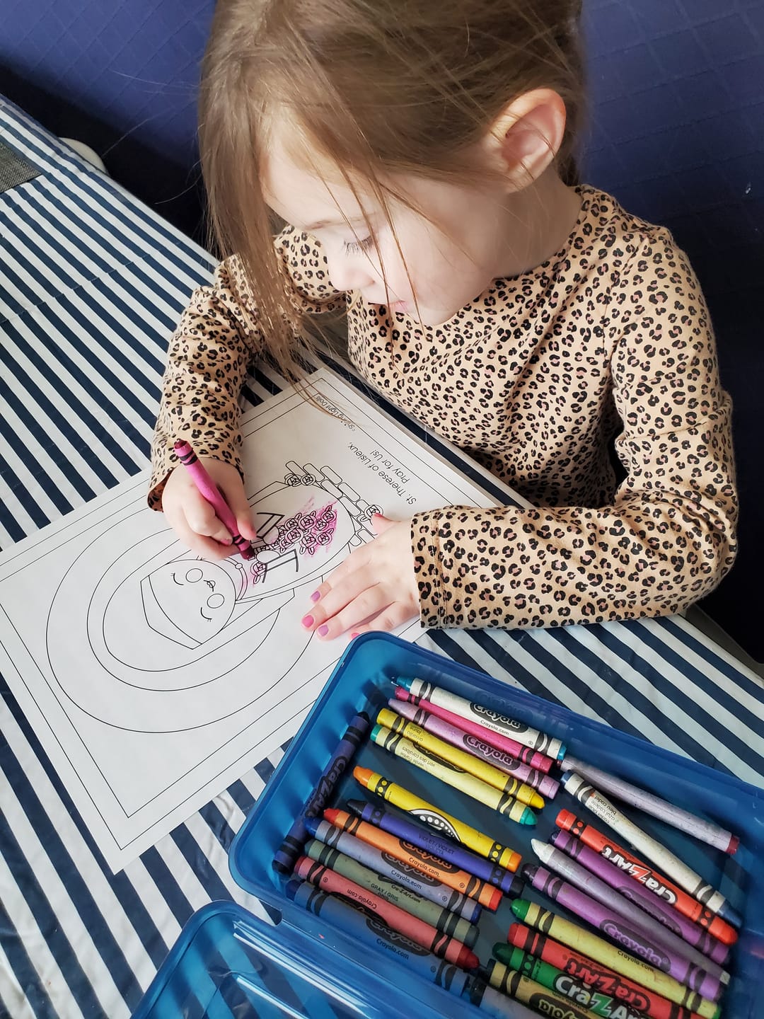 Customer photo review of Coloring Sheets - Digital Download