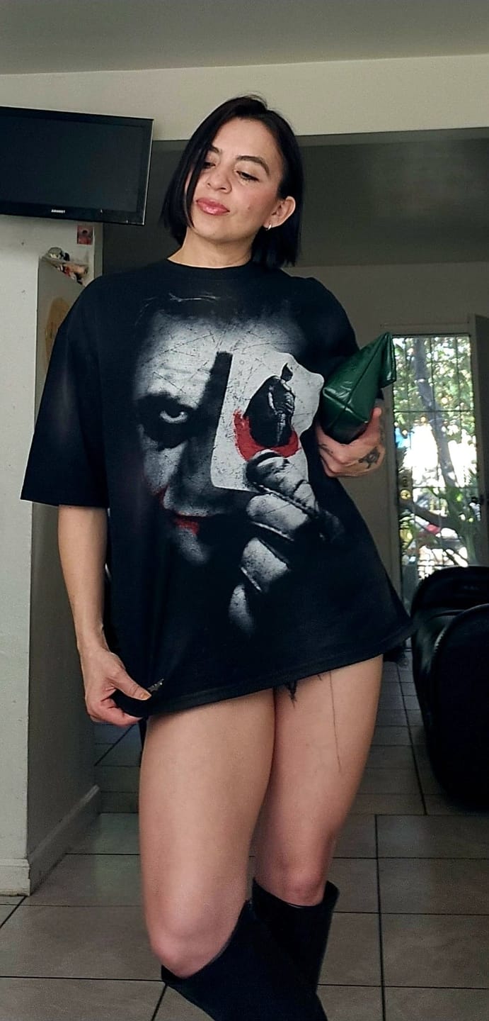 Customer photo review of 4254 - Batman Shadow Tees