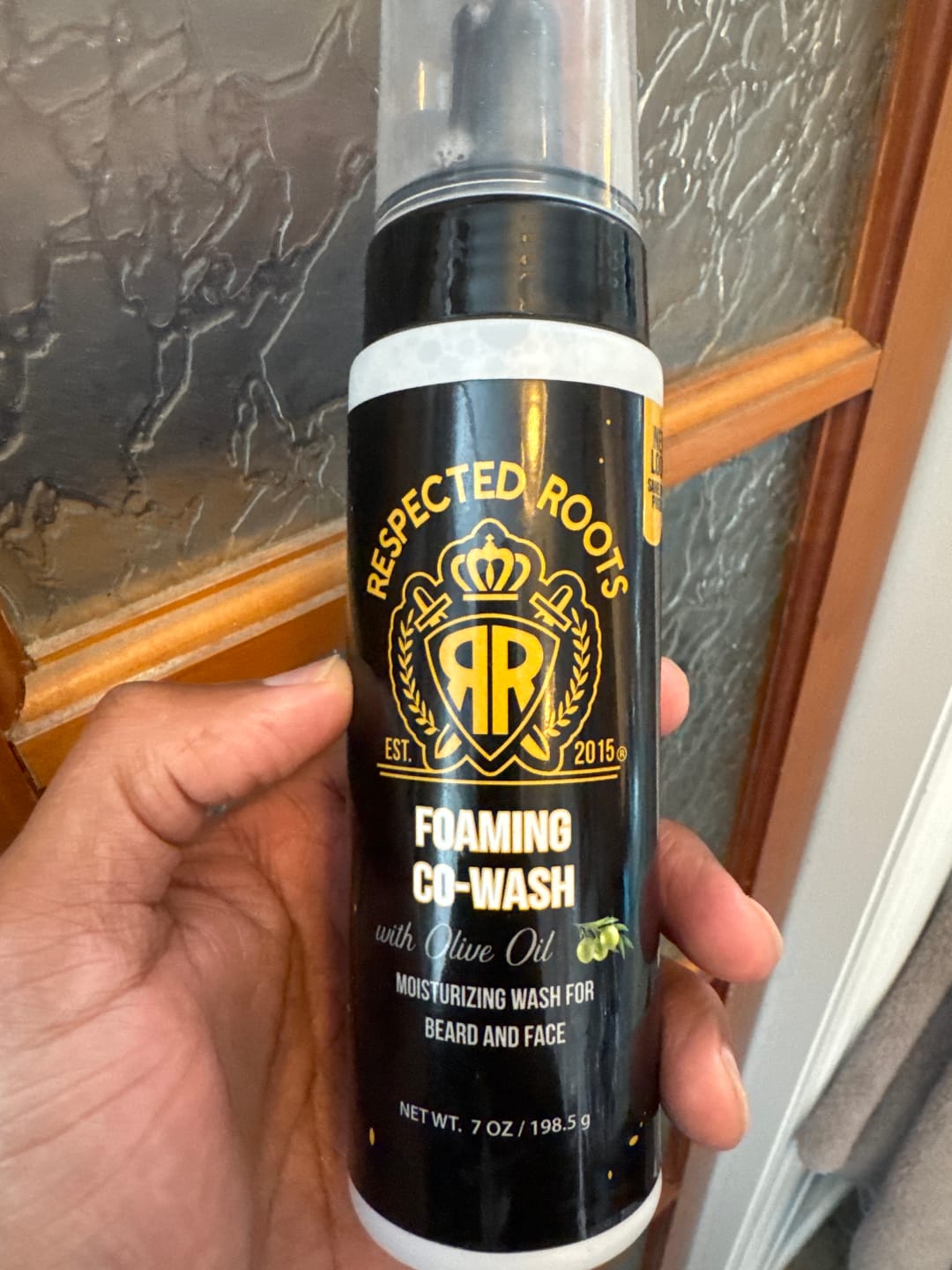 Customer photo review of Foaming Co-wash