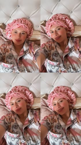 Customer photo review of Gorros para Dormir