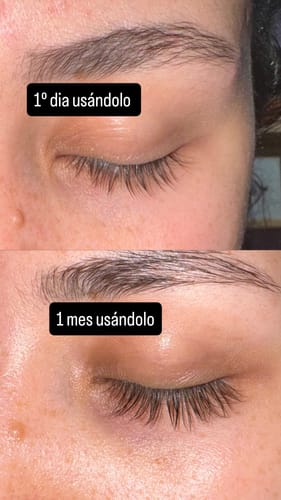 Customer photo review of KosmaLash® | Sérum Crecimiento & Anticaída