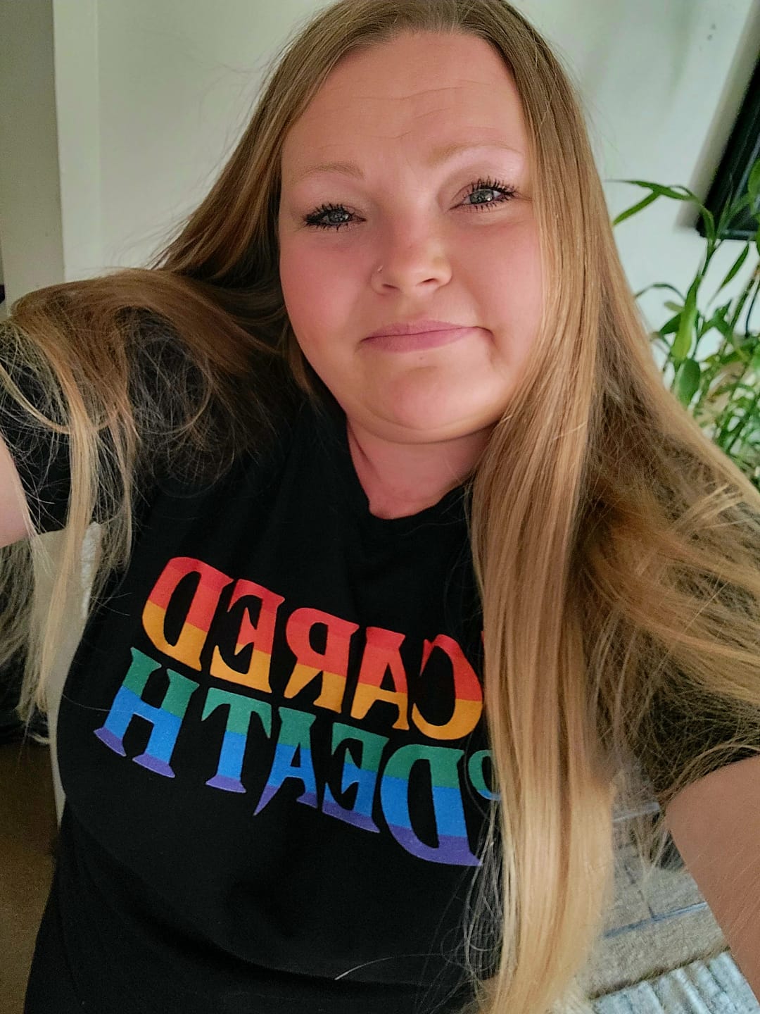 Customer photo review of STD Pride Tee