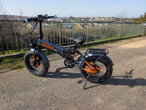 Customer photo review of Vakole CO20 MAX 750W*2 Dual Motor 20" Folding Fat Bike 960Wh with Torque Sensor 20Ah Battery  [Pre-order]