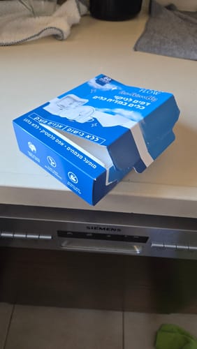 Customer photo review of דפי ניקוי למדיח