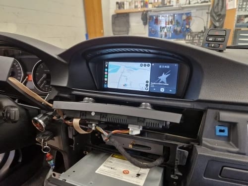 Customer photo review of BMW Wireless Carplay/Android Auto/Airplay MMI Retrofit
