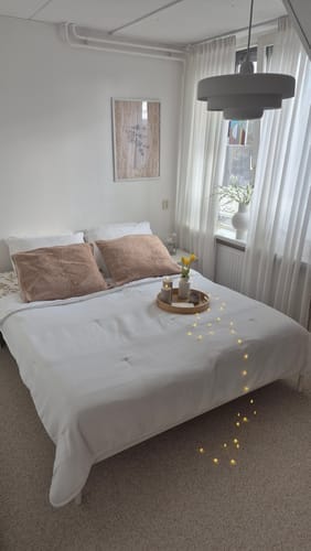Customer photo review of Bettdecke ohne Bezug Waffle Weiß (220 cm lang)