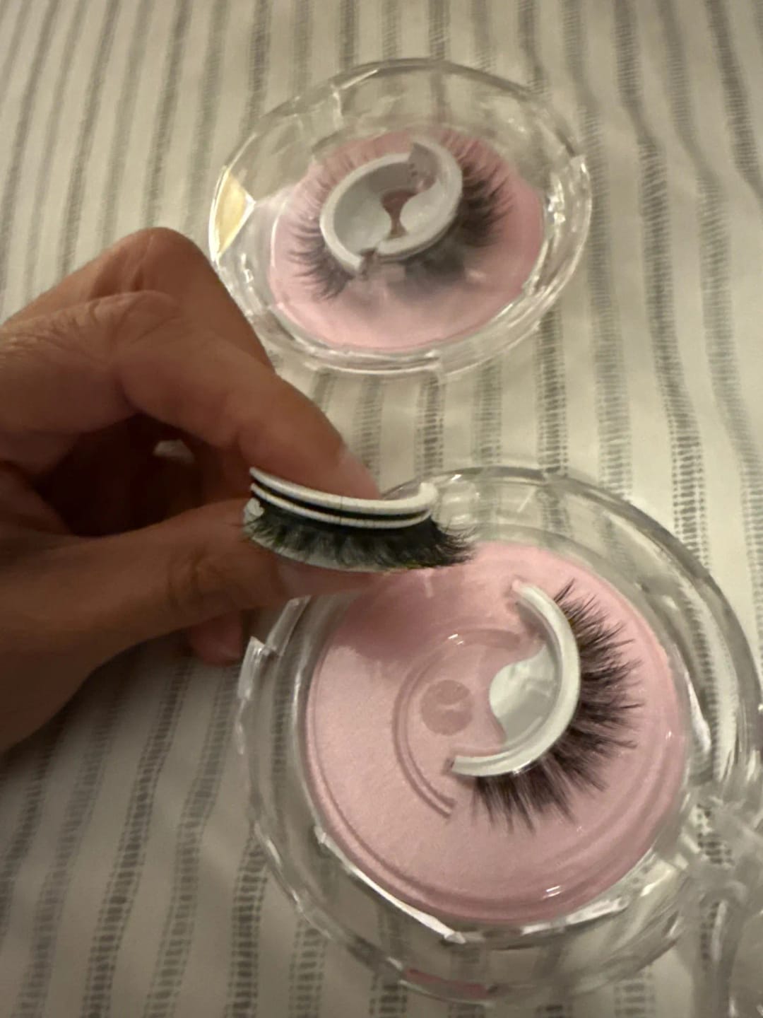 Customer photo review of Phansta™ Self-Adhesive Eyelash Extensions