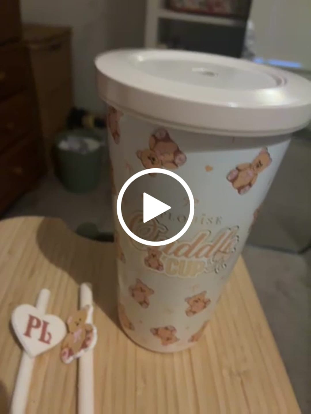 Customer video review of Teddy Touch Steel Cuddle Cup
