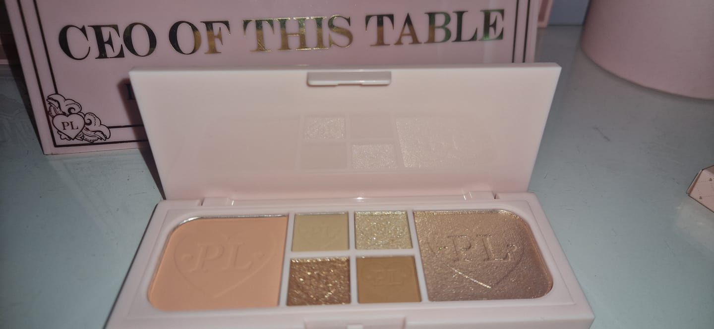 Customer photo review of P.Louise Fluffy Fantasy Mini Eye & Face Palettes