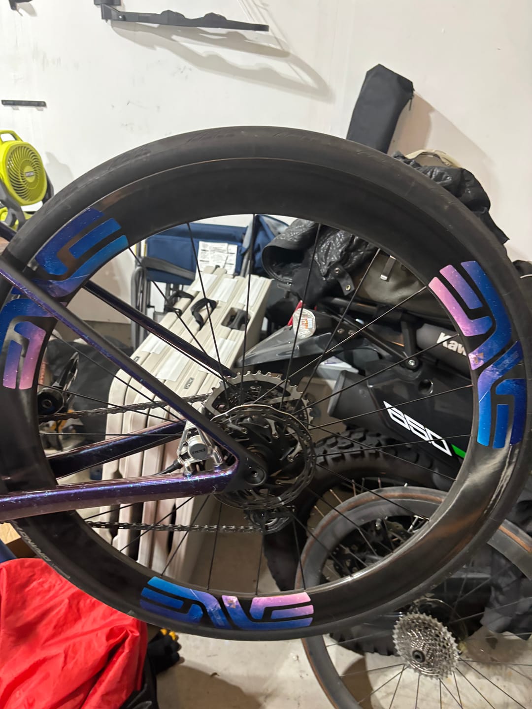 Customer photo review of Custom ENVE SES 4.5 Rim Decals