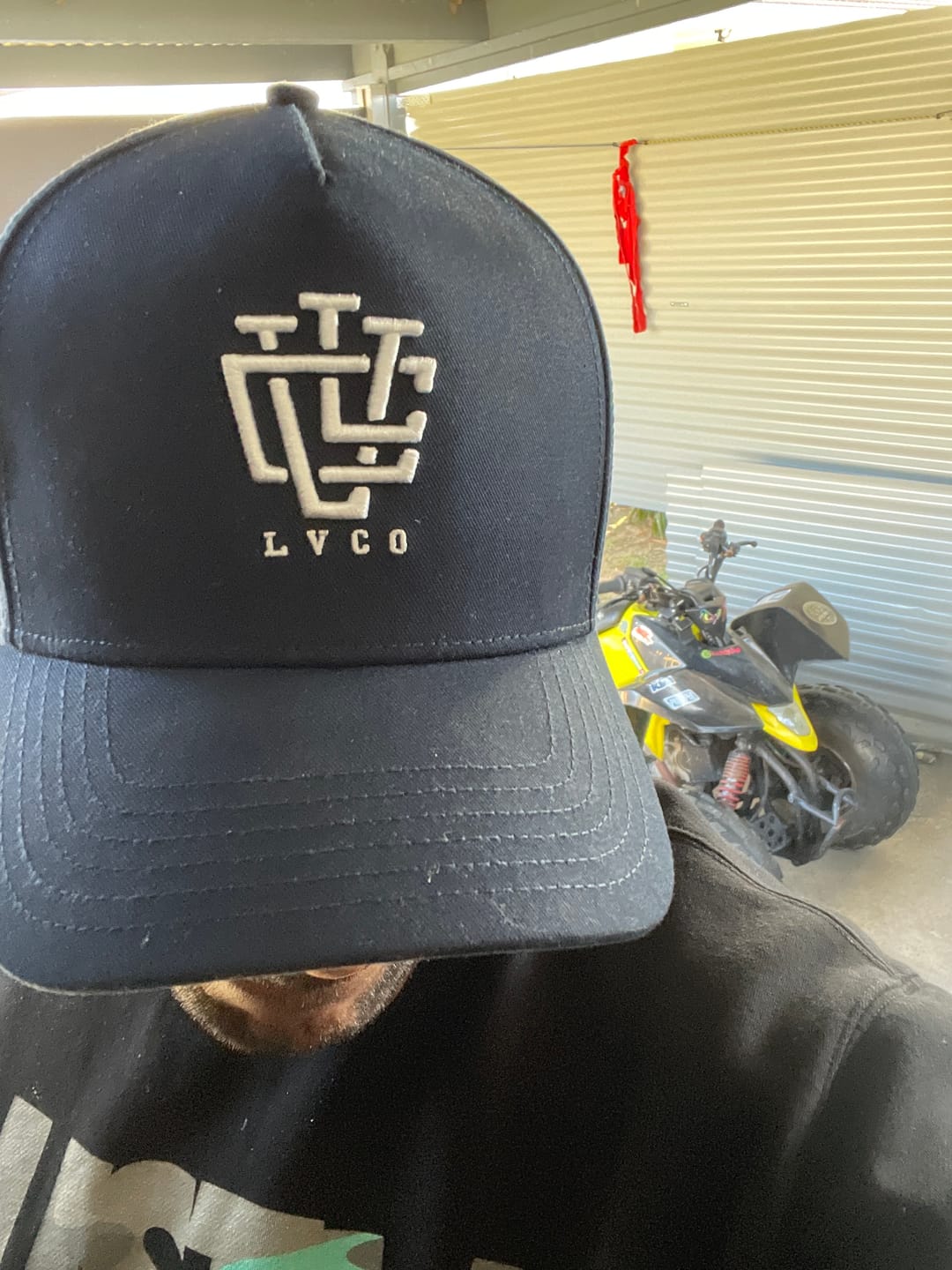 Customer photo review of ULTRA FIT Oat Classic A-Frame Snapback