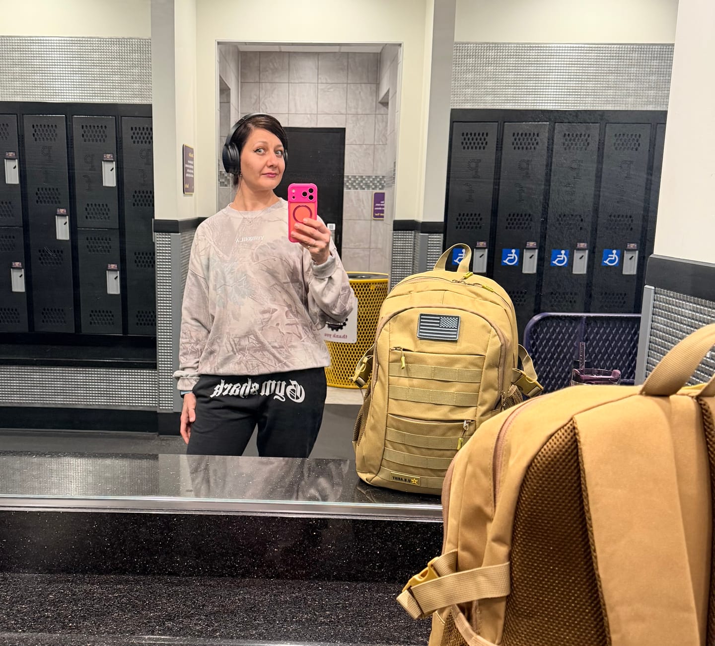 Customer photo review of 5206 - Tree Camo Collection - Crewnecks