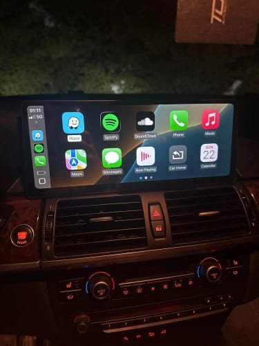Customer photo review of BMW X5/X6 | E70/E71 | 10.25"/12.3" Linux CarPlay/Android Touchscreen Display | 2007 - 2014
